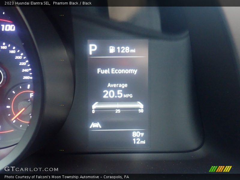 Phantom Black / Black 2023 Hyundai Elantra SEL