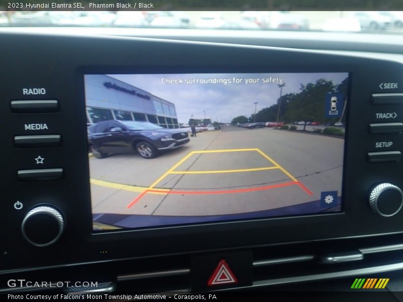 Phantom Black / Black 2023 Hyundai Elantra SEL