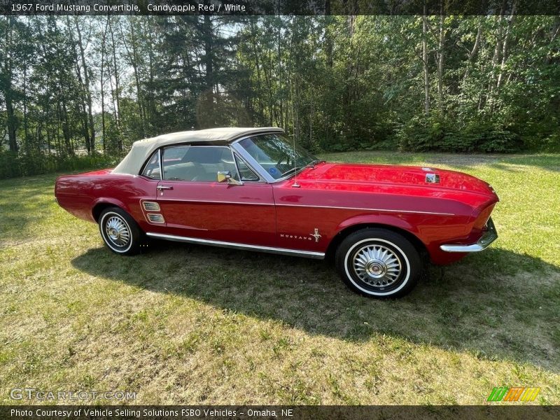  1967 Mustang Convertible Candyapple Red