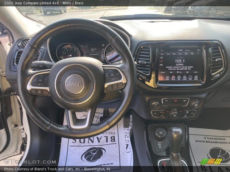 White / Black 2020 Jeep Compass Limted 4x4