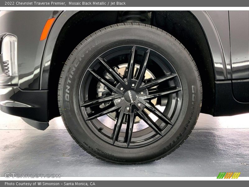  2022 Traverse Premier Wheel