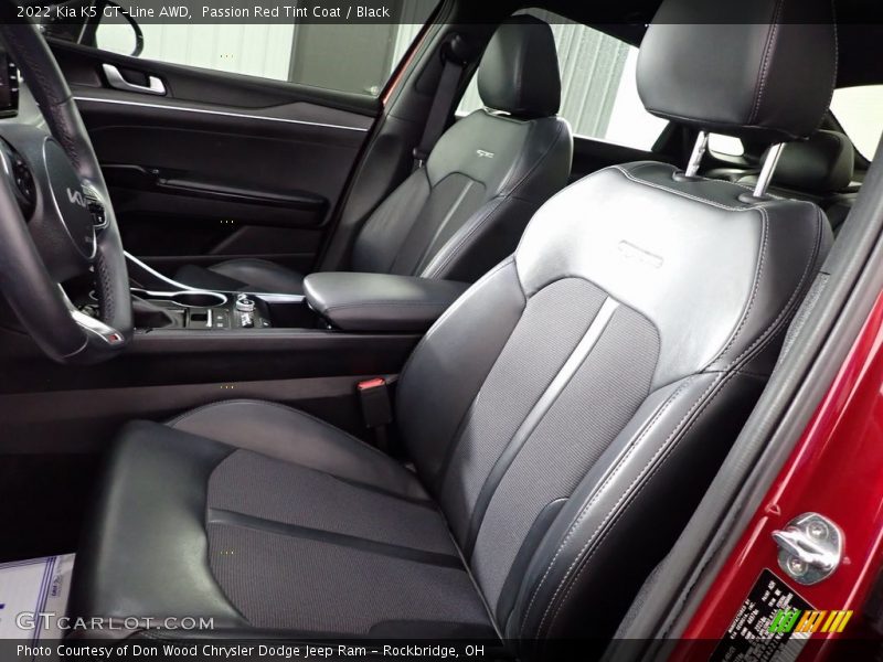 Passion Red Tint Coat / Black 2022 Kia K5 GT-Line AWD