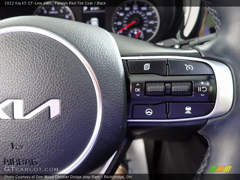 Passion Red Tint Coat / Black 2022 Kia K5 GT-Line AWD