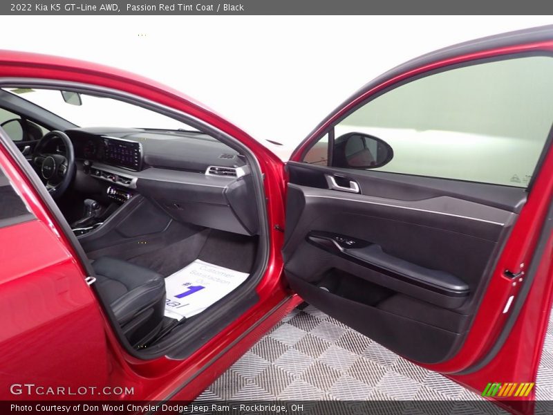 Passion Red Tint Coat / Black 2022 Kia K5 GT-Line AWD