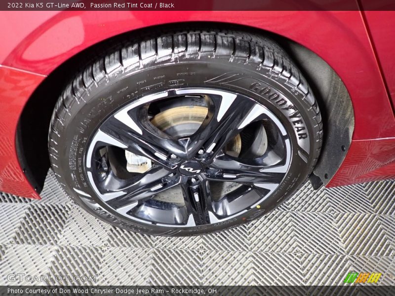 Passion Red Tint Coat / Black 2022 Kia K5 GT-Line AWD