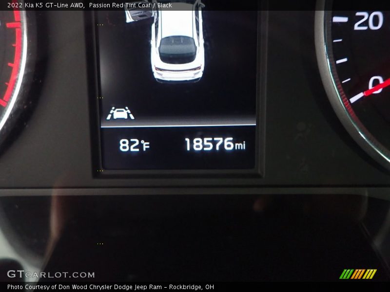 Passion Red Tint Coat / Black 2022 Kia K5 GT-Line AWD