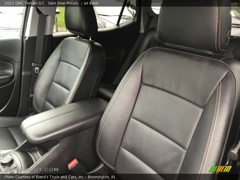 Satin Steel Metallic / Jet Black 2021 GMC Terrain SLT