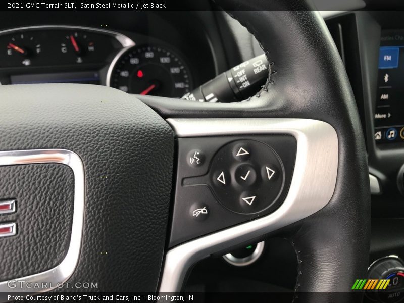 Satin Steel Metallic / Jet Black 2021 GMC Terrain SLT