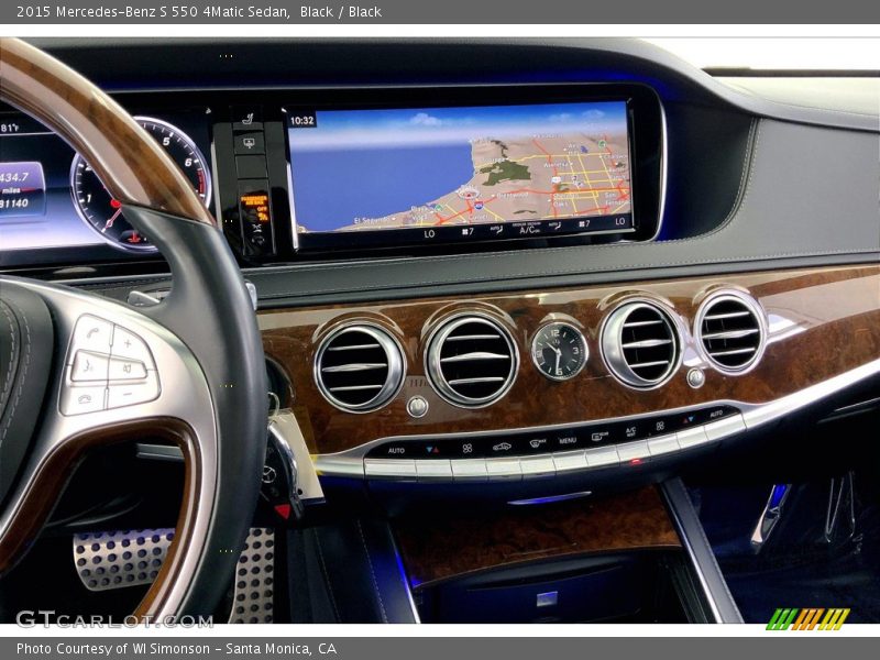 Black / Black 2015 Mercedes-Benz S 550 4Matic Sedan