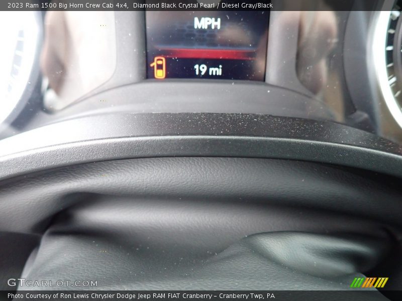 Diamond Black Crystal Pearl / Diesel Gray/Black 2023 Ram 1500 Big Horn Crew Cab 4x4