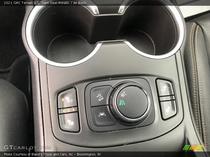 Satin Steel Metallic / Jet Black 2021 GMC Terrain SLT