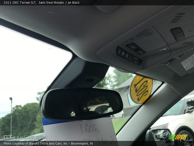 Satin Steel Metallic / Jet Black 2021 GMC Terrain SLT