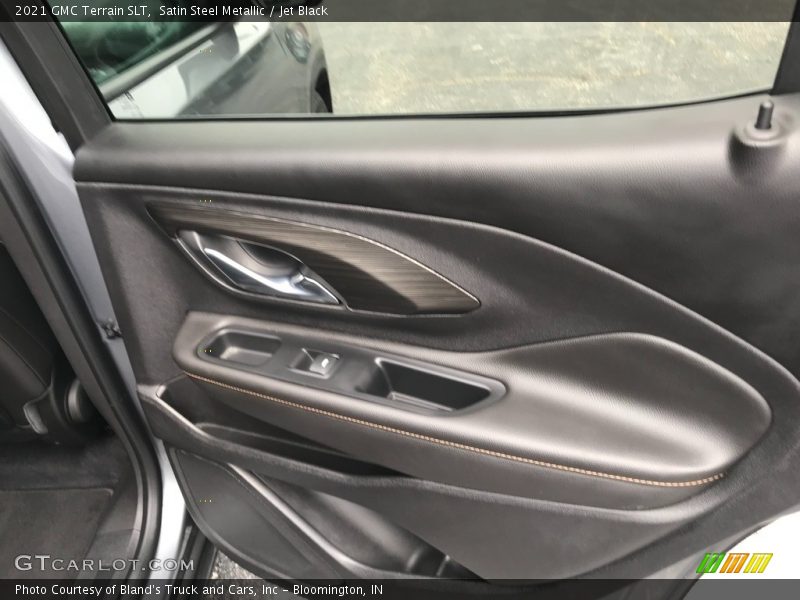 Satin Steel Metallic / Jet Black 2021 GMC Terrain SLT