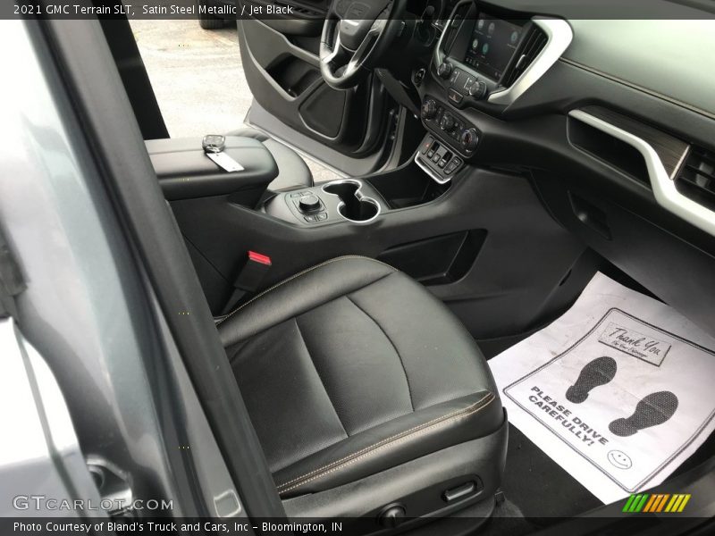 Satin Steel Metallic / Jet Black 2021 GMC Terrain SLT