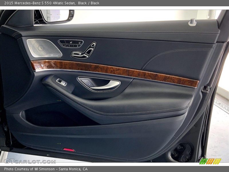 Black / Black 2015 Mercedes-Benz S 550 4Matic Sedan