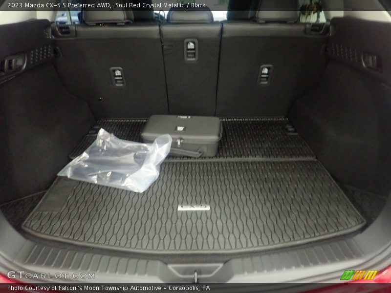 Soul Red Crystal Metallic / Black 2023 Mazda CX-5 S Preferred AWD