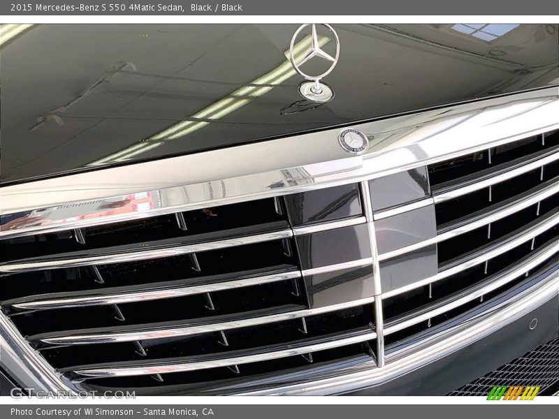 Black / Black 2015 Mercedes-Benz S 550 4Matic Sedan