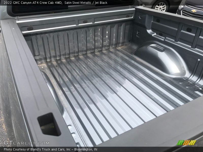 Satin Steel Metallic / Jet Black 2022 GMC Canyon AT4 Crew Cab 4WD
