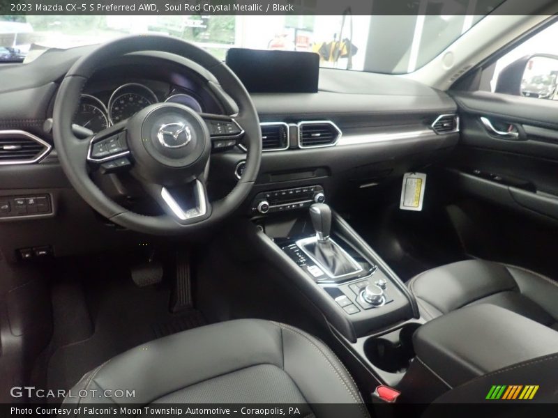 Soul Red Crystal Metallic / Black 2023 Mazda CX-5 S Preferred AWD