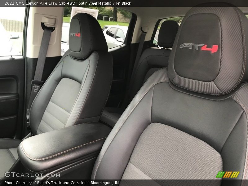 Satin Steel Metallic / Jet Black 2022 GMC Canyon AT4 Crew Cab 4WD