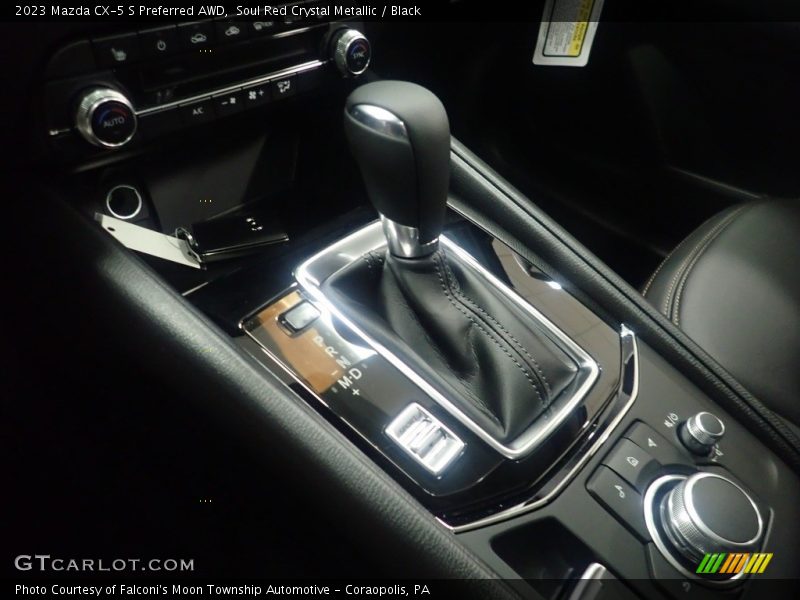 Soul Red Crystal Metallic / Black 2023 Mazda CX-5 S Preferred AWD