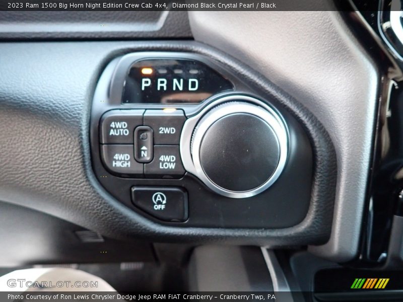 Diamond Black Crystal Pearl / Black 2023 Ram 1500 Big Horn Night Edition Crew Cab 4x4