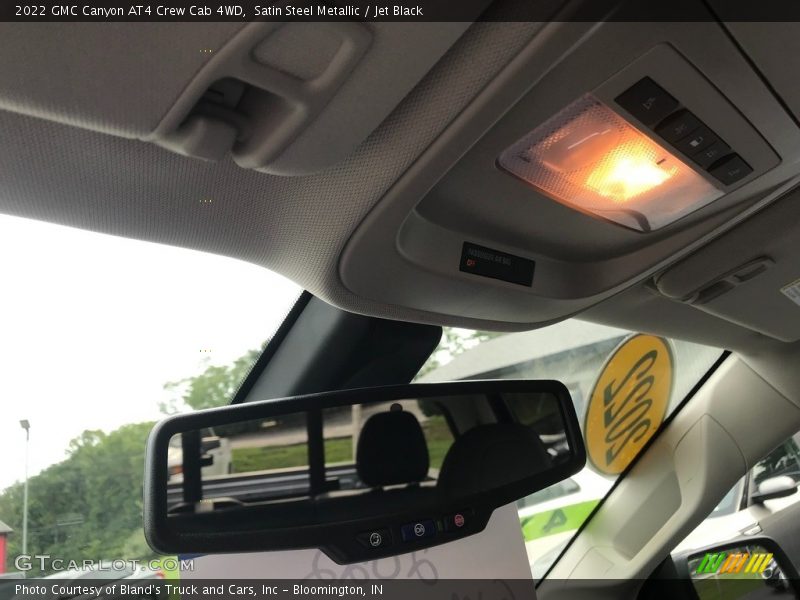 Satin Steel Metallic / Jet Black 2022 GMC Canyon AT4 Crew Cab 4WD