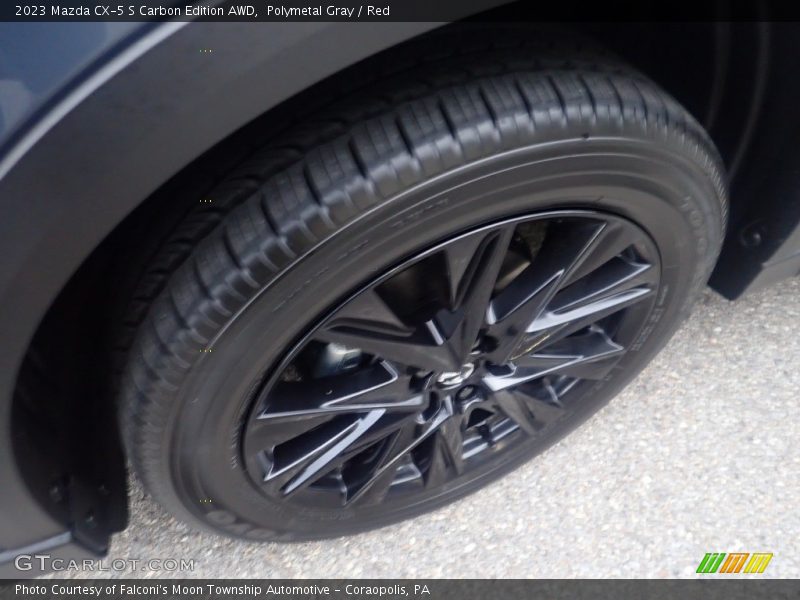 Polymetal Gray / Red 2023 Mazda CX-5 S Carbon Edition AWD
