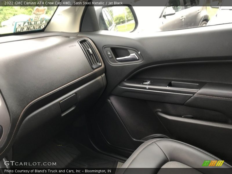 Satin Steel Metallic / Jet Black 2022 GMC Canyon AT4 Crew Cab 4WD