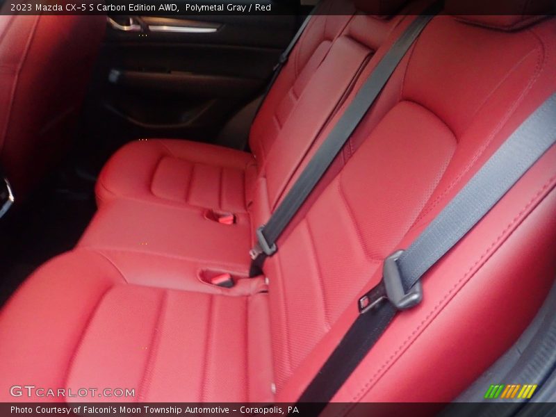 Polymetal Gray / Red 2023 Mazda CX-5 S Carbon Edition AWD