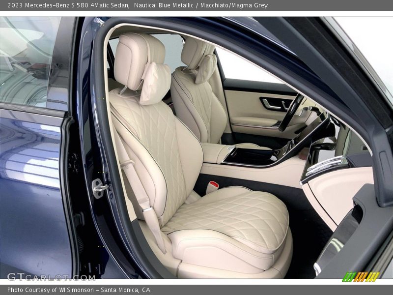 2023 S 580 4Matic Sedan Macchiato/Magma Grey Interior