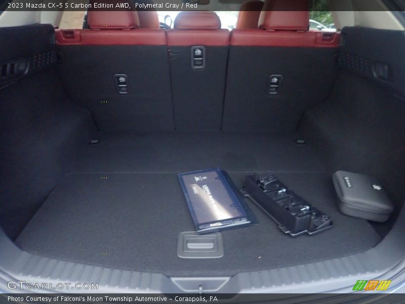 Polymetal Gray / Red 2023 Mazda CX-5 S Carbon Edition AWD