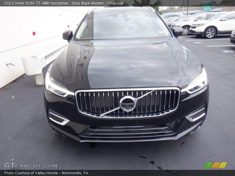Onyx Black Metallic / Charcoal 2021 Volvo XC60 T5 AWD Inscription