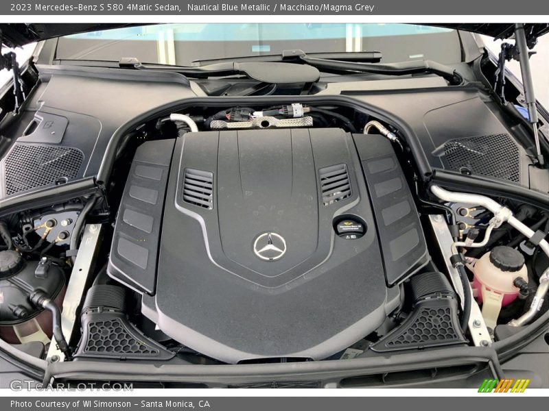  2023 S 580 4Matic Sedan Engine - 4.0 Liter DI biturbo DOHC 32-Valve VVT V8
