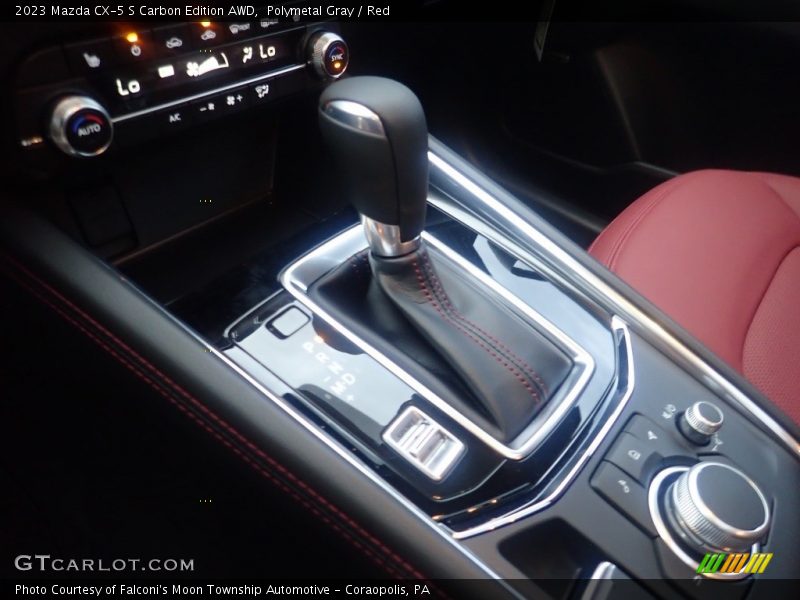 Polymetal Gray / Red 2023 Mazda CX-5 S Carbon Edition AWD