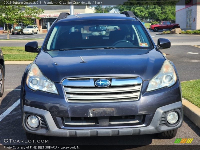 Graphite Gray Metallic / Black 2013 Subaru Outback 2.5i Premium