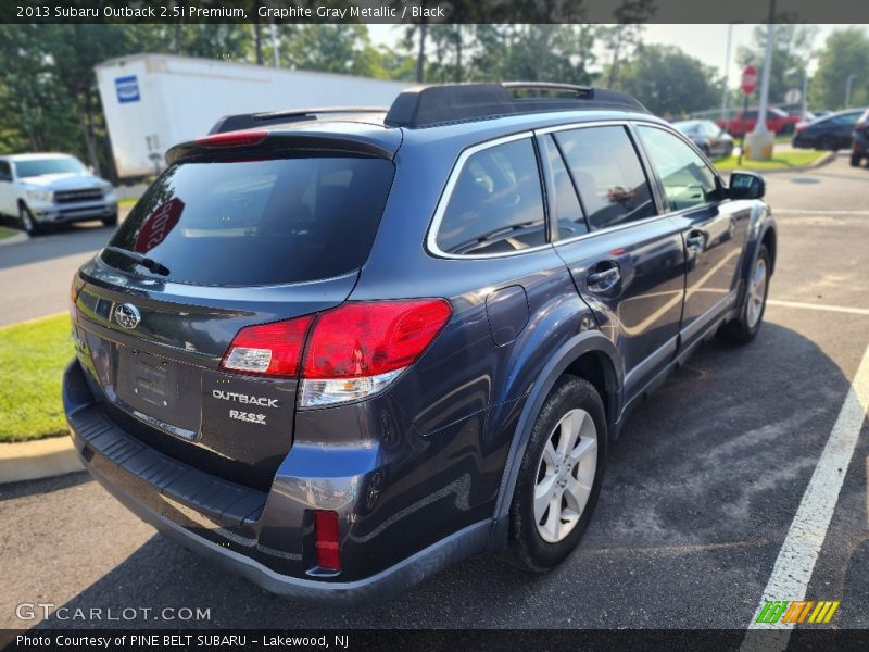 Graphite Gray Metallic / Black 2013 Subaru Outback 2.5i Premium