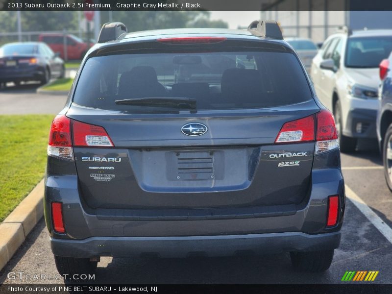 Graphite Gray Metallic / Black 2013 Subaru Outback 2.5i Premium