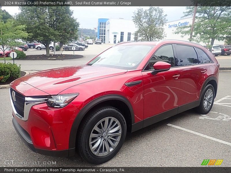 Front 3/4 View of 2024 CX-90 Preferred Plus AWD