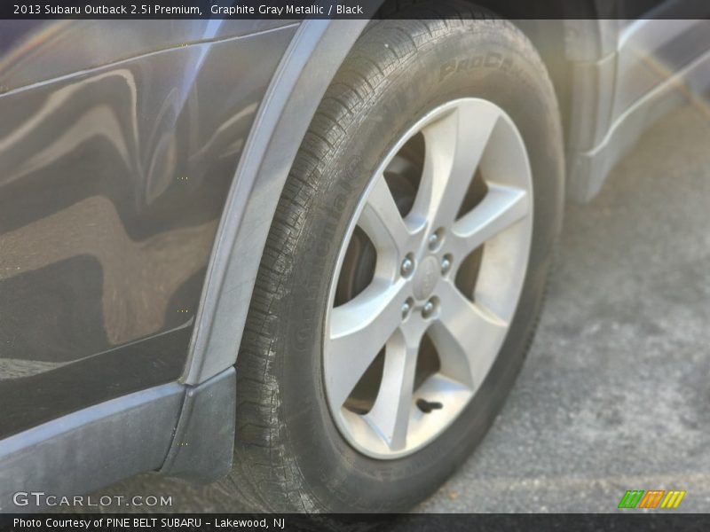 Graphite Gray Metallic / Black 2013 Subaru Outback 2.5i Premium