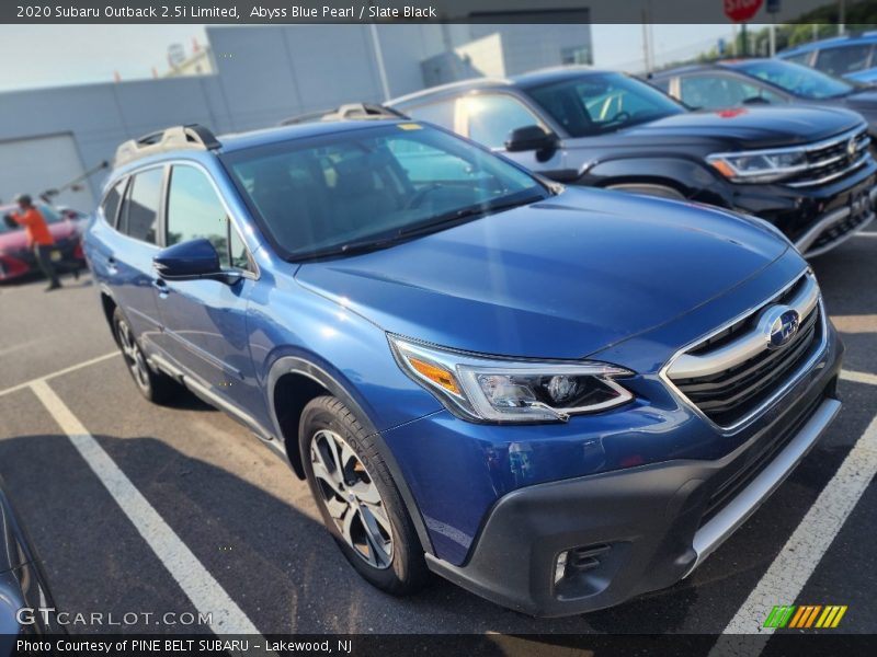 Abyss Blue Pearl / Slate Black 2020 Subaru Outback 2.5i Limited