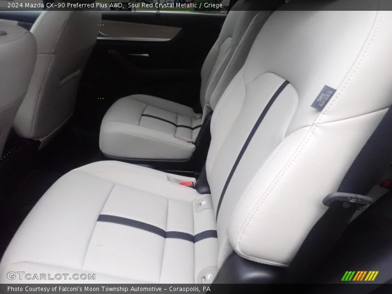 Rear Seat of 2024 CX-90 Preferred Plus AWD