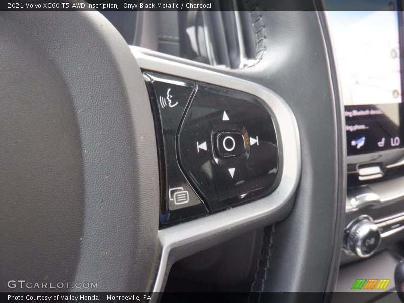 Onyx Black Metallic / Charcoal 2021 Volvo XC60 T5 AWD Inscription