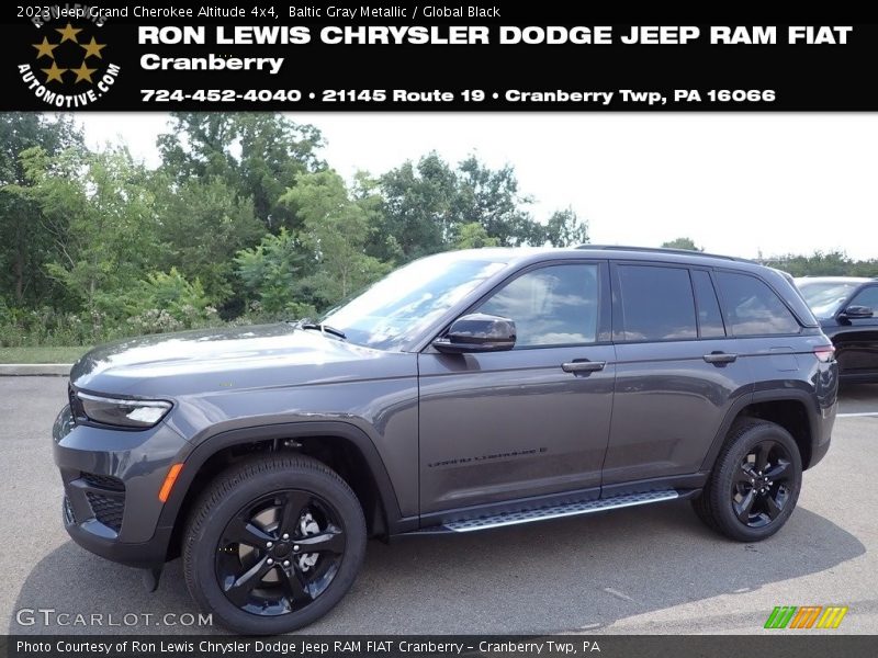 Baltic Gray Metallic / Global Black 2023 Jeep Grand Cherokee Altitude 4x4