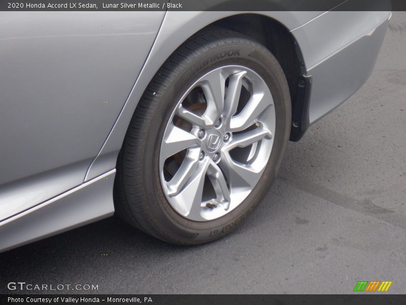 Lunar Silver Metallic / Black 2020 Honda Accord LX Sedan
