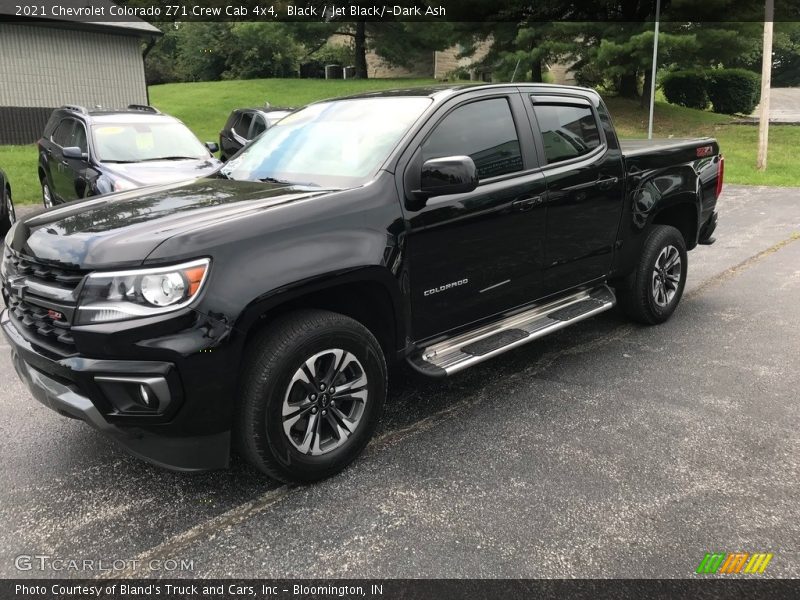Black / Jet Black/­Dark Ash 2021 Chevrolet Colorado Z71 Crew Cab 4x4