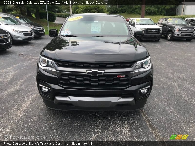 Black / Jet Black/­Dark Ash 2021 Chevrolet Colorado Z71 Crew Cab 4x4