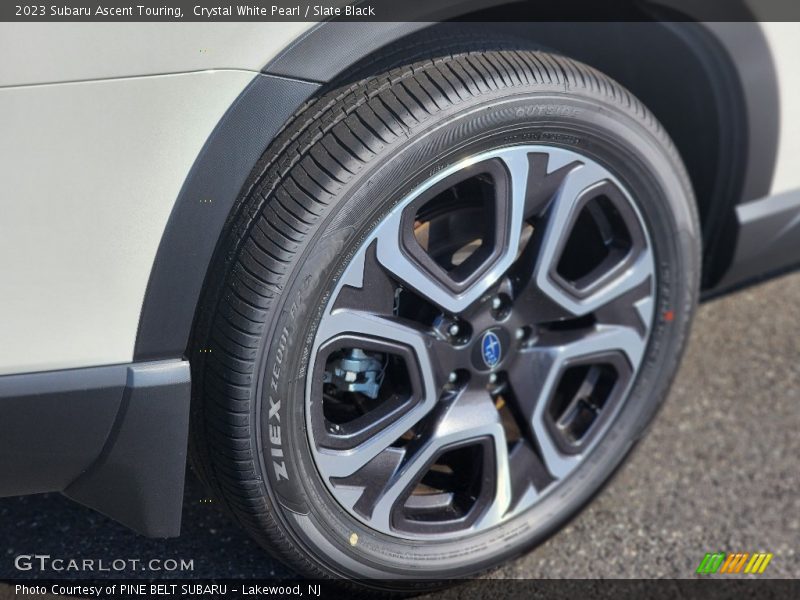 Crystal White Pearl / Slate Black 2023 Subaru Ascent Touring