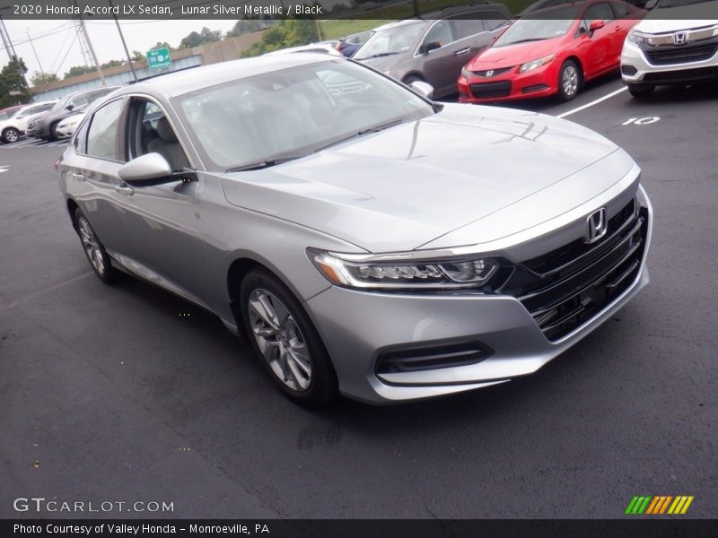 Lunar Silver Metallic / Black 2020 Honda Accord LX Sedan
