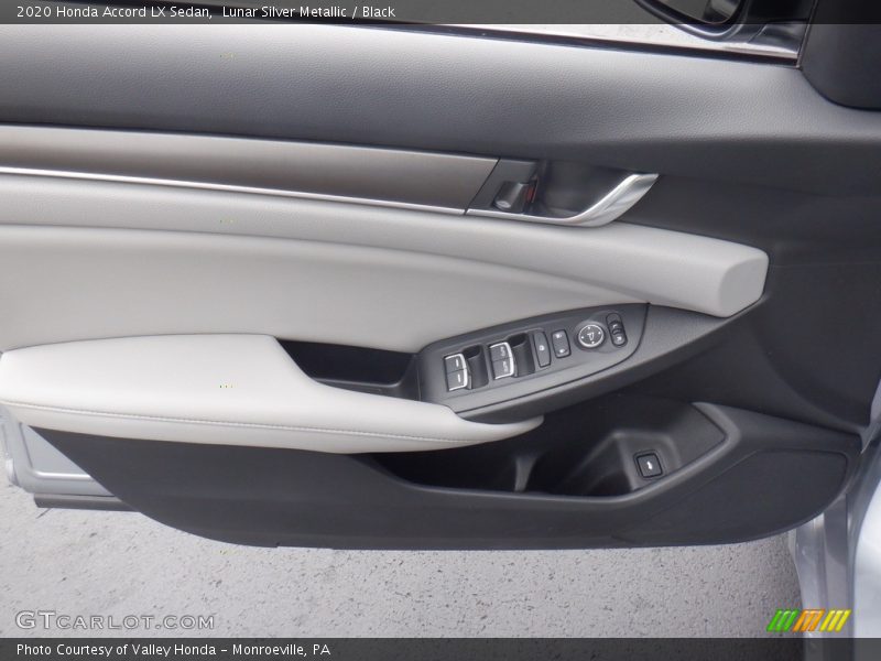 Lunar Silver Metallic / Black 2020 Honda Accord LX Sedan